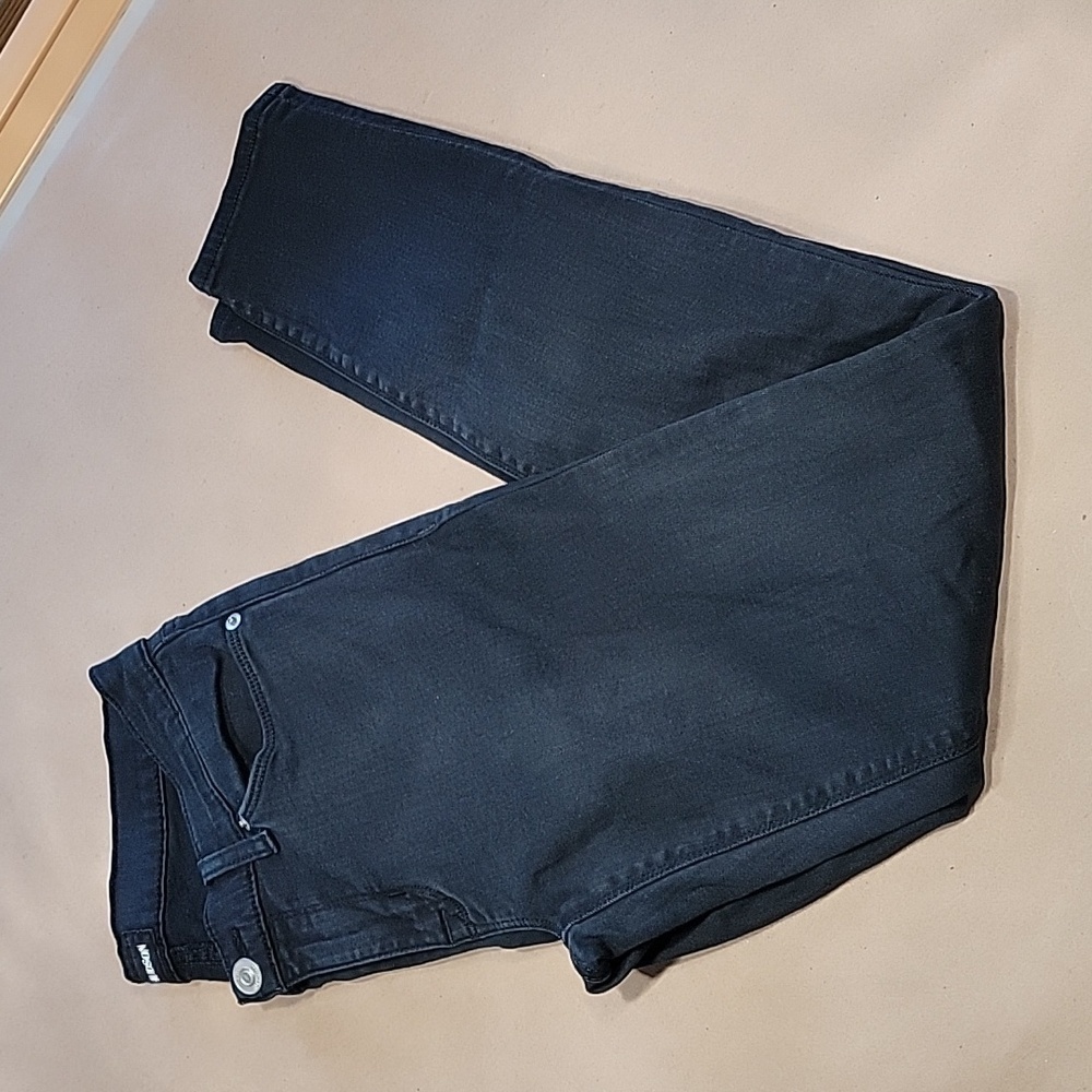 Hudson, Size 28 Black Krista Ankle Super Skinny Jean. Gently Used Condition